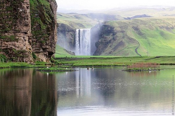 Водопад Скогафосс, Исландия. Водопад Скогафосс, Исландия 7