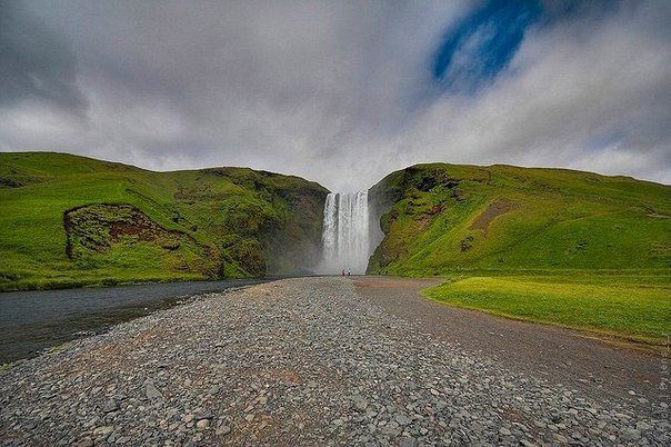 Водопад Скогафосс, Исландия. Водопад Скогафосс, Исландия 9