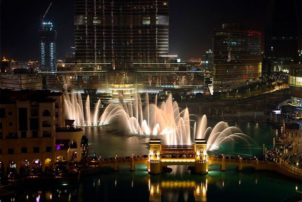 Фонтан Дубай – самый большой фонтан в мире. Фонтан Дубай – самый большой 8
