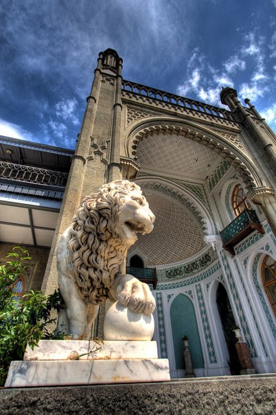 Воронцовский дворец, Алупка, Крым. Воронцовский дворец, Алупка 2 Воронцовский дворец, Алупка, Крым. Воронцовский дворец, Алупка 2